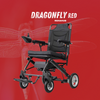 Elektrorollstuhl DragonFly RED - Ultraleicht 12,5kg + Akku und bis 30 km Reichweite